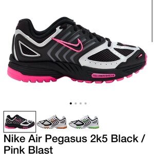 Nike Running Shoe - Black & Pink
